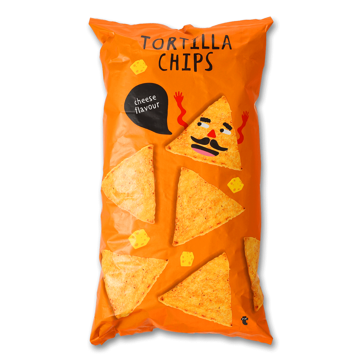 Tortillachips. Cheese flavour