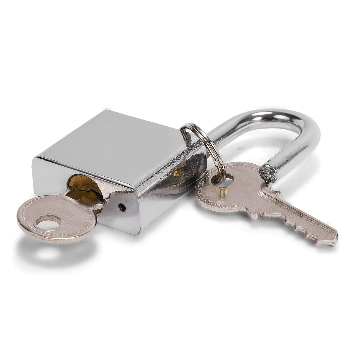 Hængelås. 2.5 cm bøjle