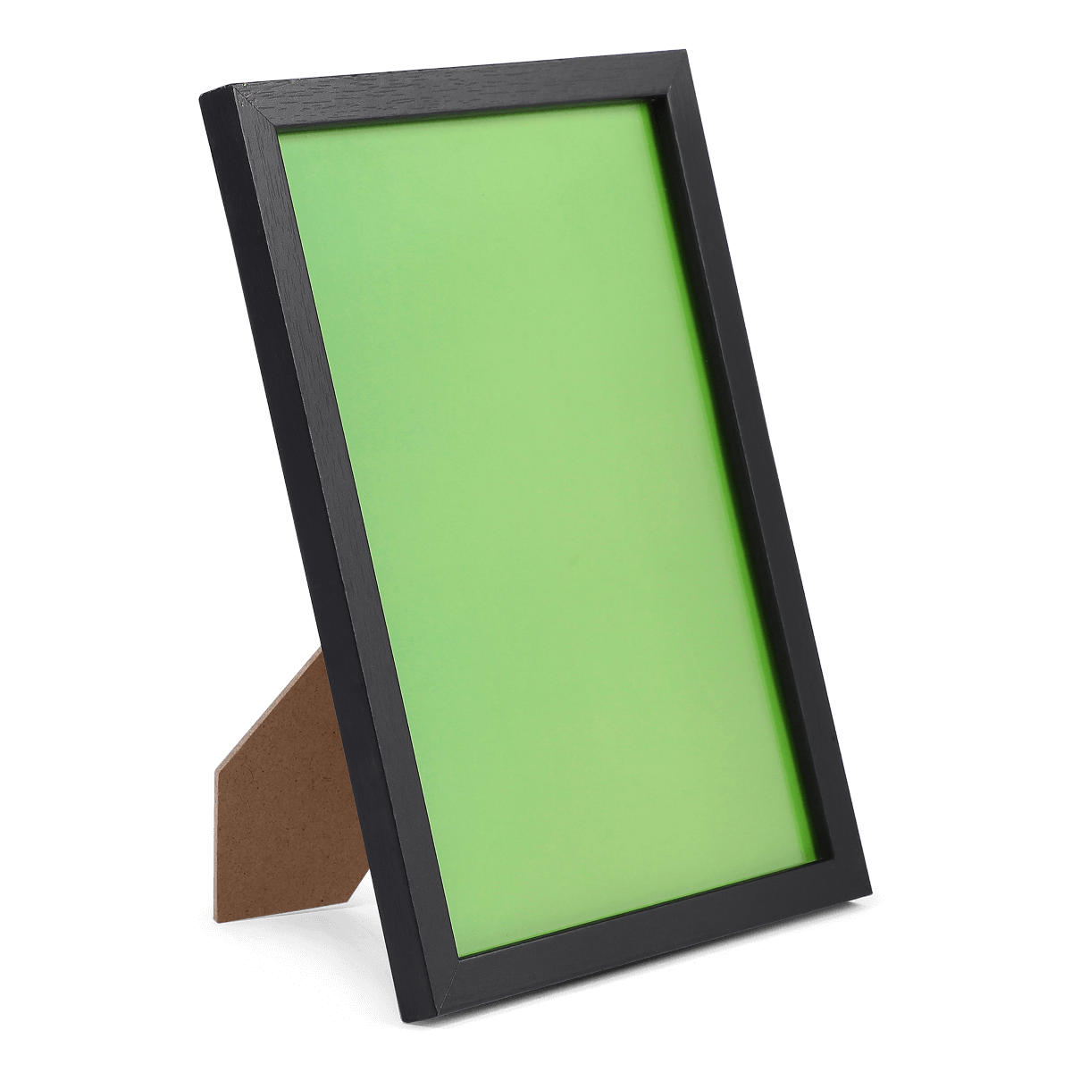 Billedramme. Sort træ look. A5