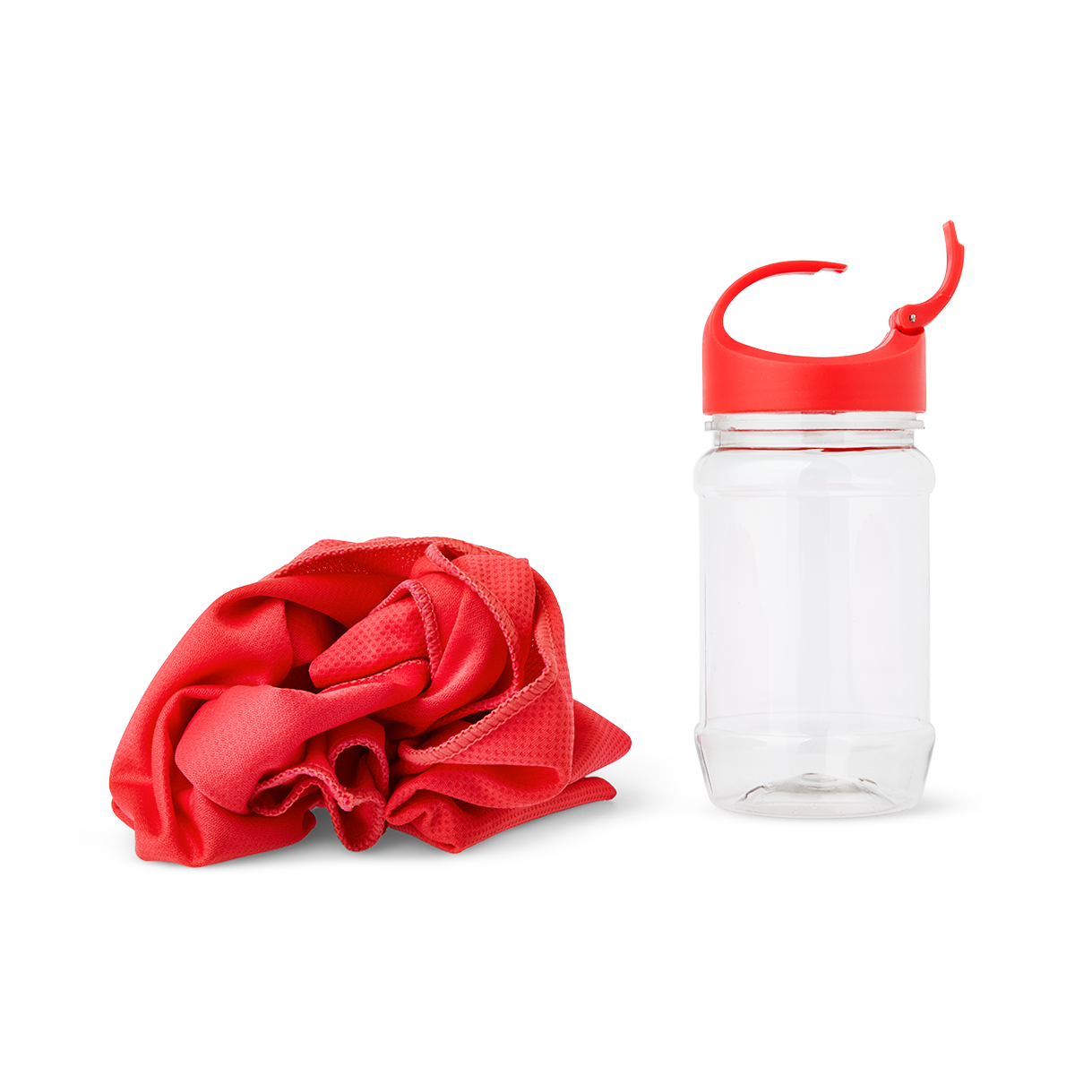 Drikkedunk med håndklæde