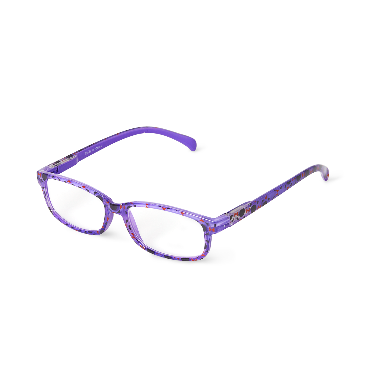 Læsebriller. Lilla. + 1.0