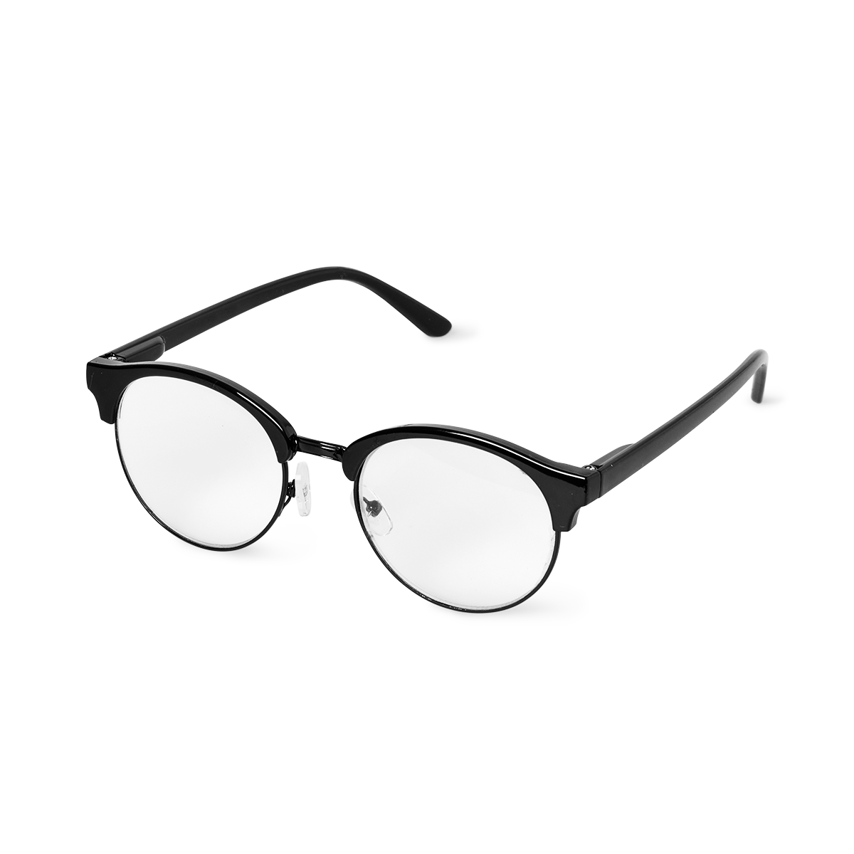 Læsebriller. Rund. + 2.0