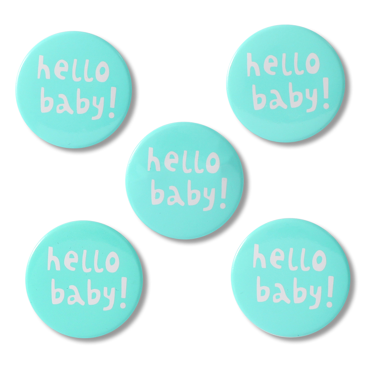 Badges. 5 stk