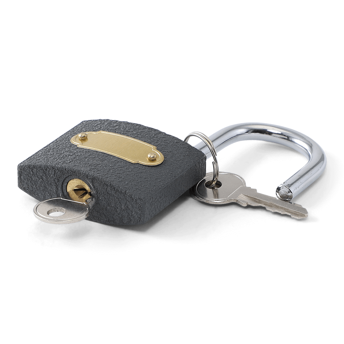 Hængelås. 3 cm bøjle