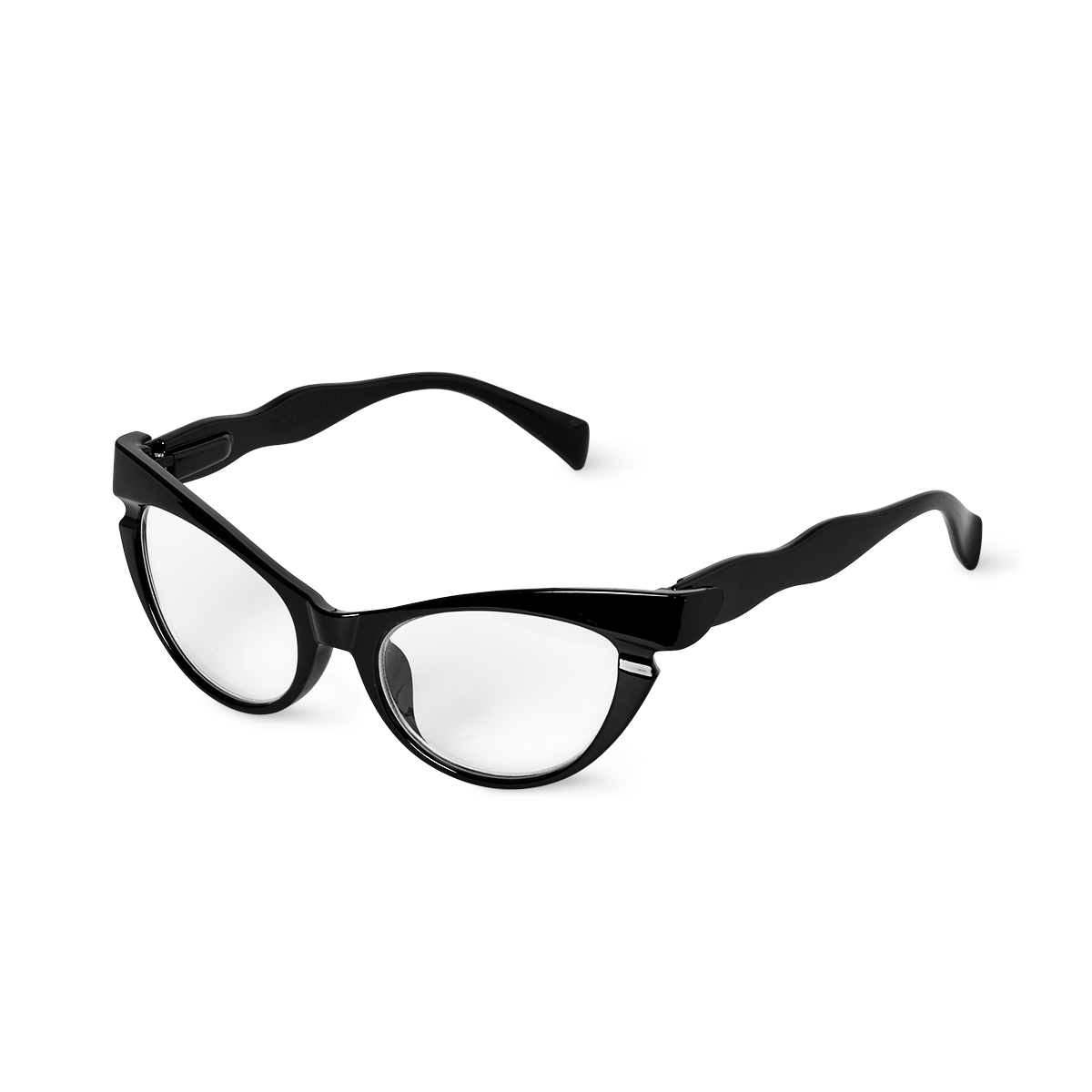 Læsebriller. Katteøjne. + 3.0