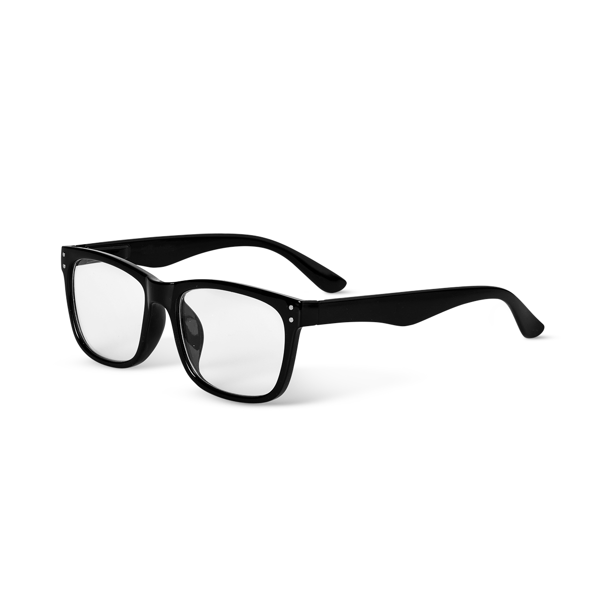 Læsebriller. Sort. + 1.0