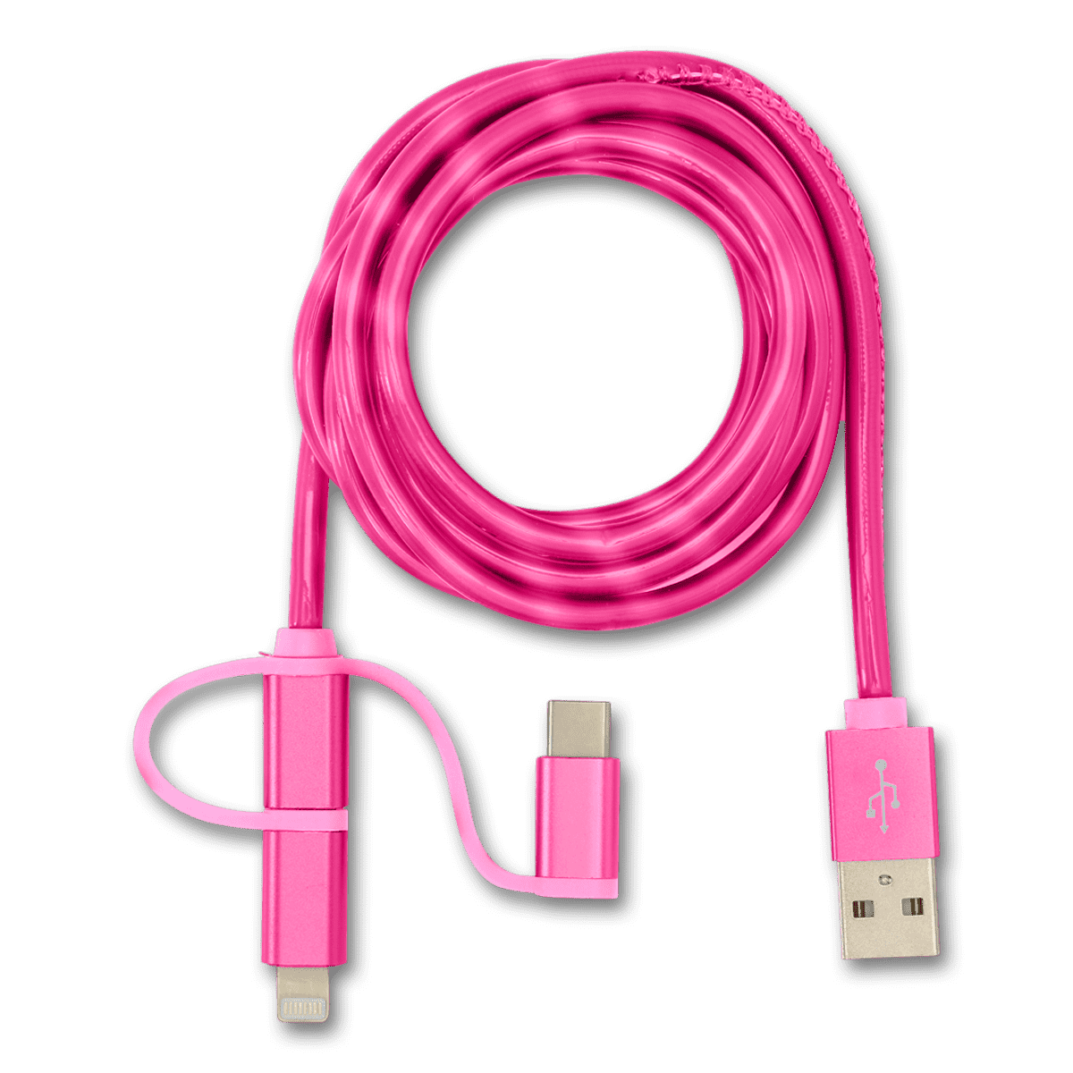 Ladekabel. 3-i-1.120 cm.