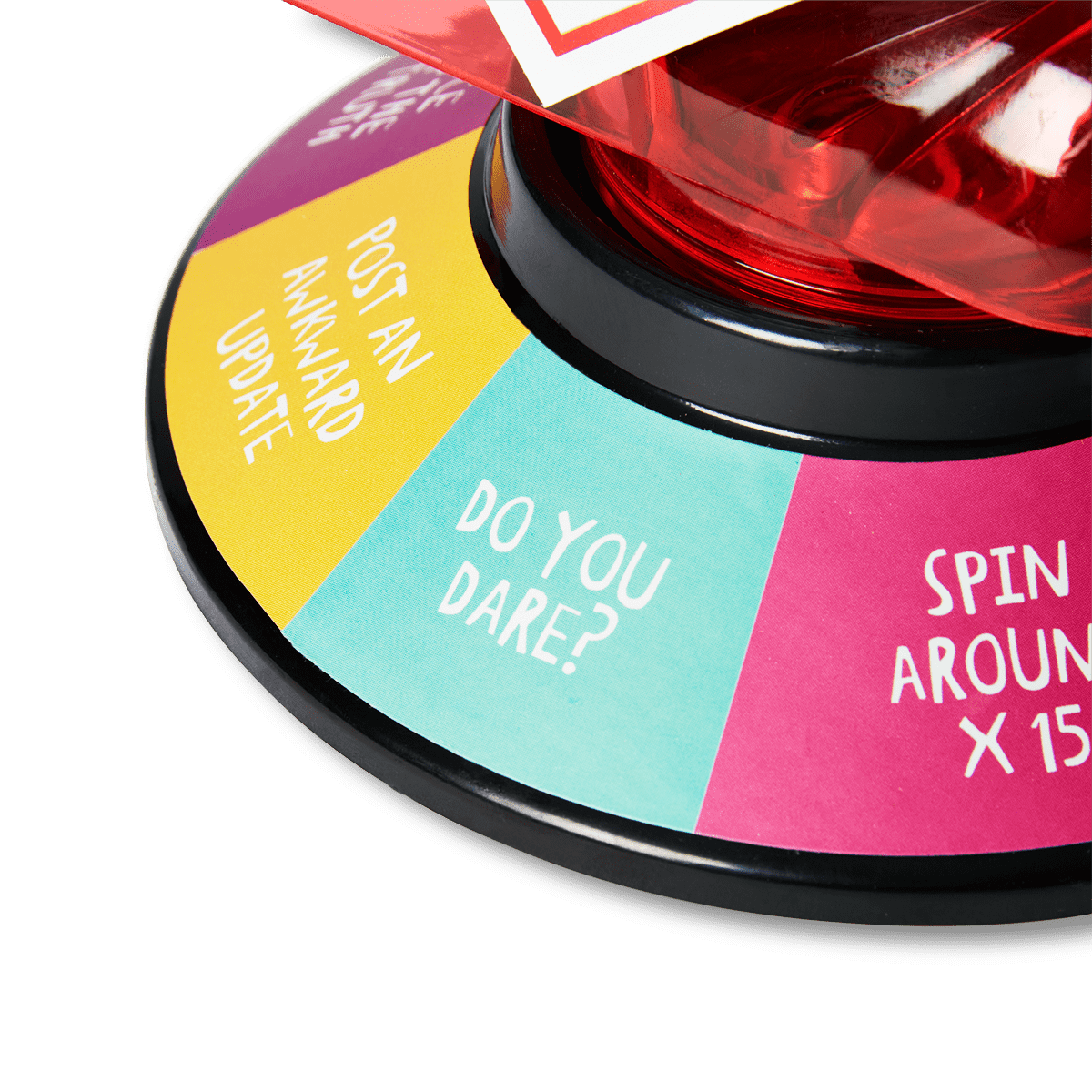 Flaskehalsen peger på