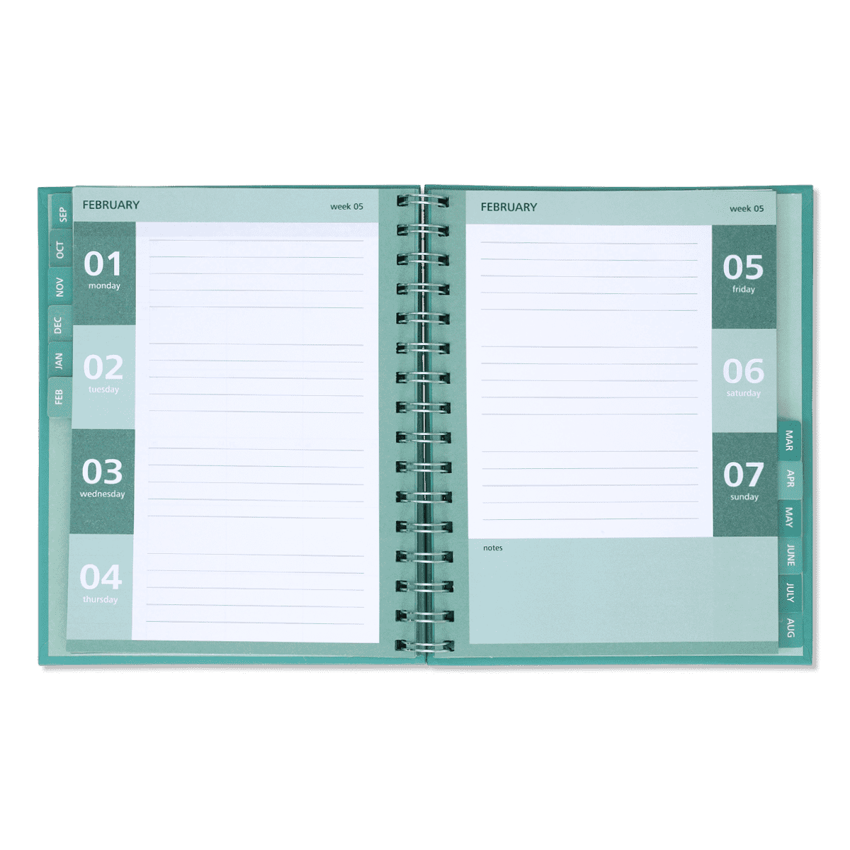 Ugekalender engelsk