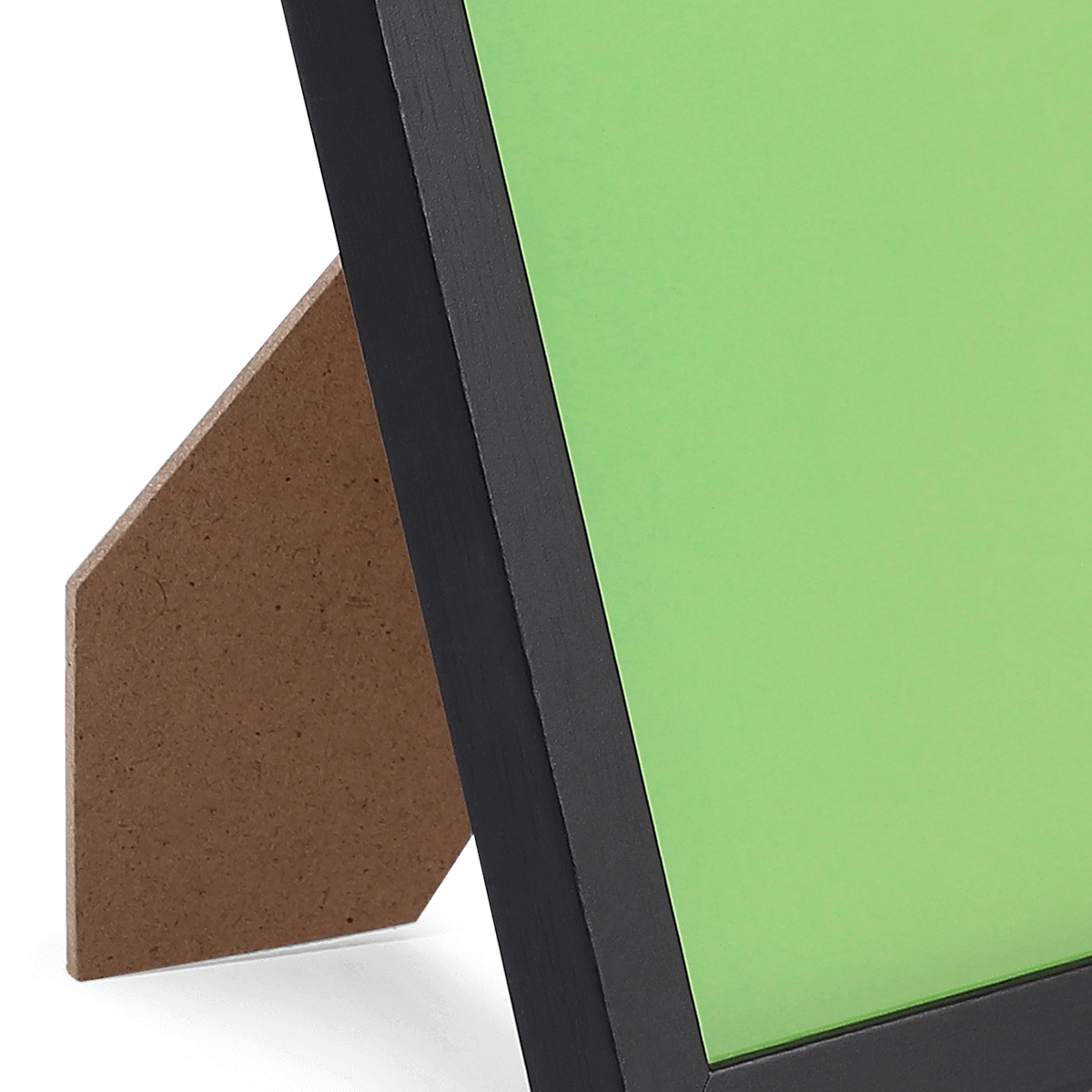 Billedramme. Sort træ look. A5