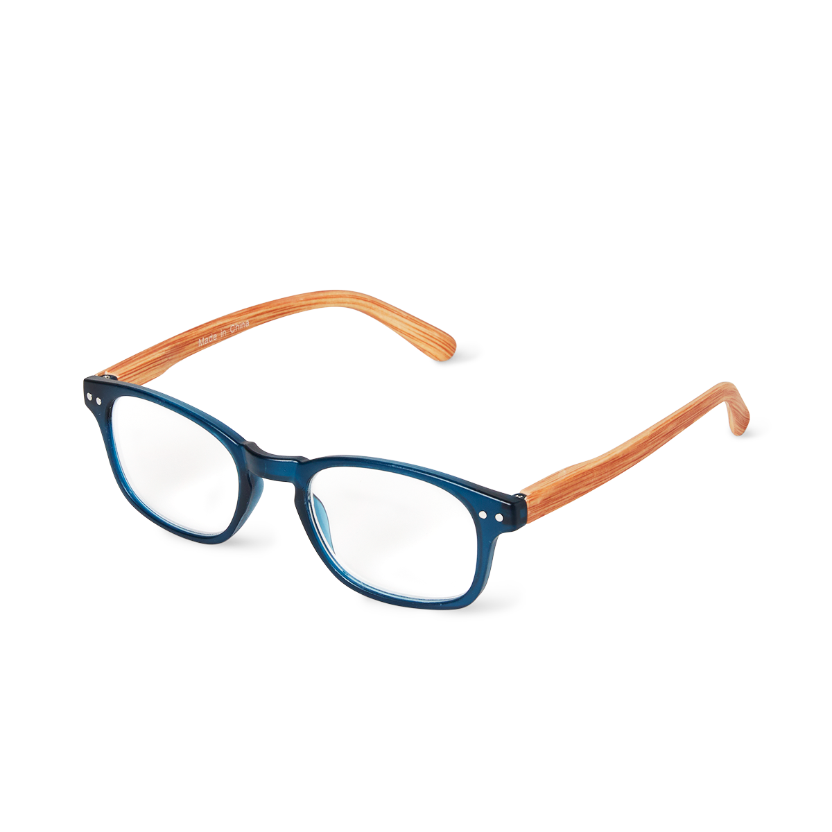 Læsebriller. Træ. + 1.0