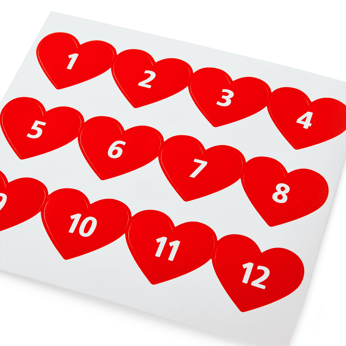 Klistermærker til pakkekalender