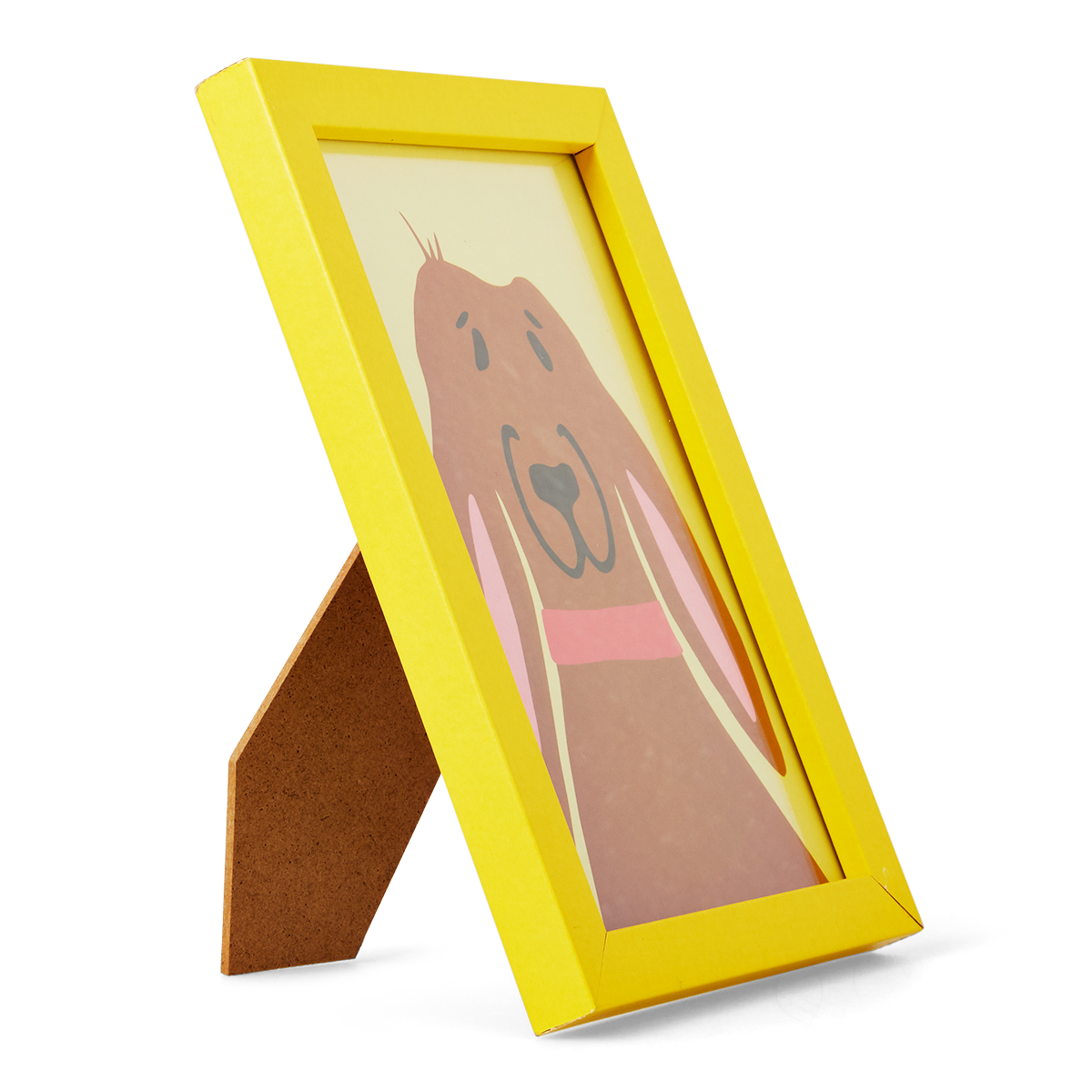 Billedramme. A6. Gul